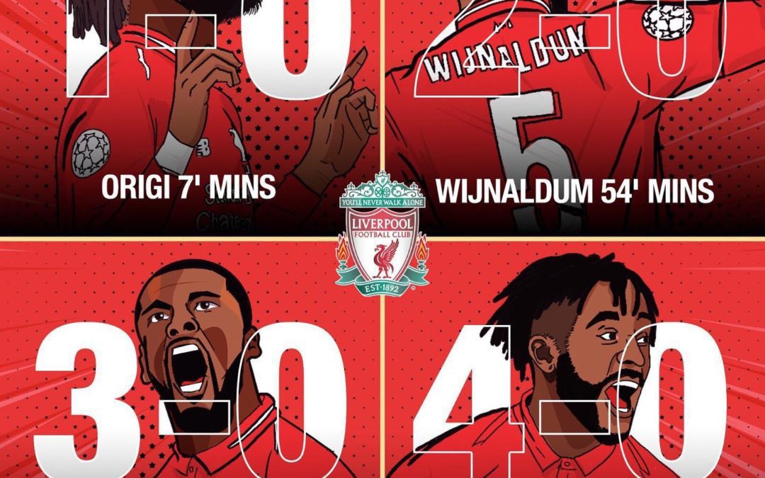 We saw it …. and we loved it … #YNWA