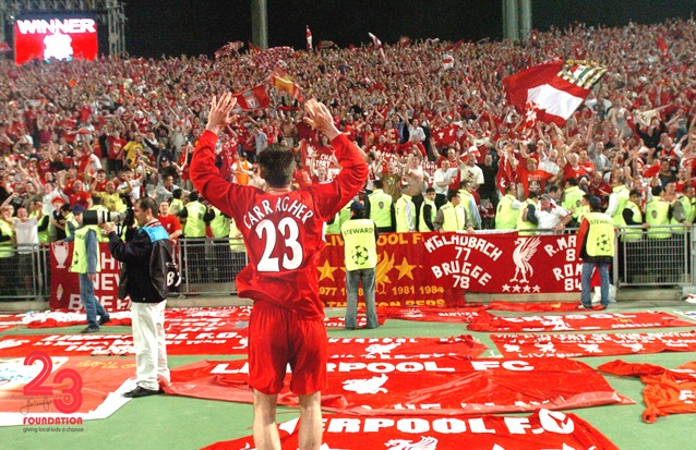 Celebrating With The Fans At The Champions League Final 2005 (16x12)