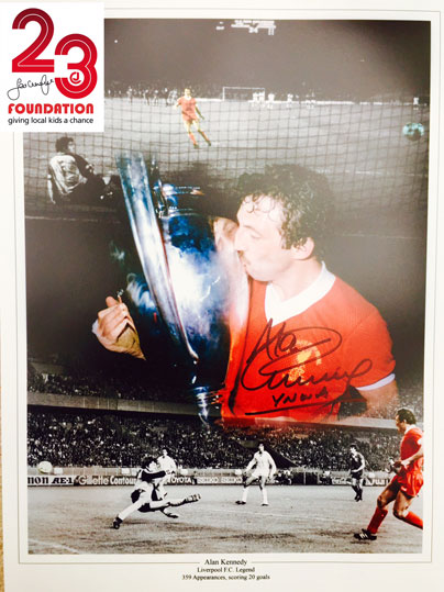 Alan Kennedy Signed Montage Print