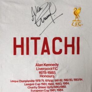 Alan Kennedy Signed Honours Shirt