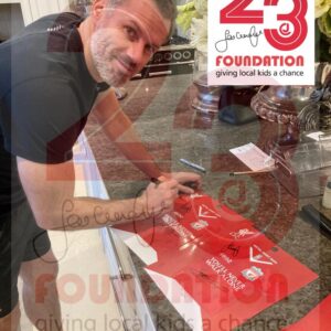 Metal Shirt Sign - Signed By Jamie Carragher and Steven Gerrard - Image 2