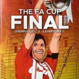 Ronnie Whelan Personally Signed FA Cup Final Prints