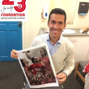 Luis Garcia Signed Montage Print