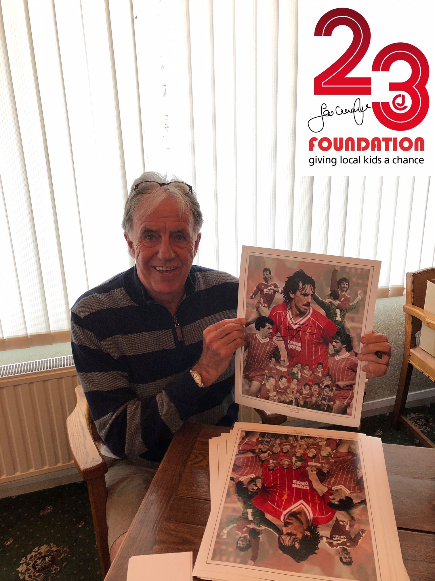 Mark Lawrenson Signed Montage Print