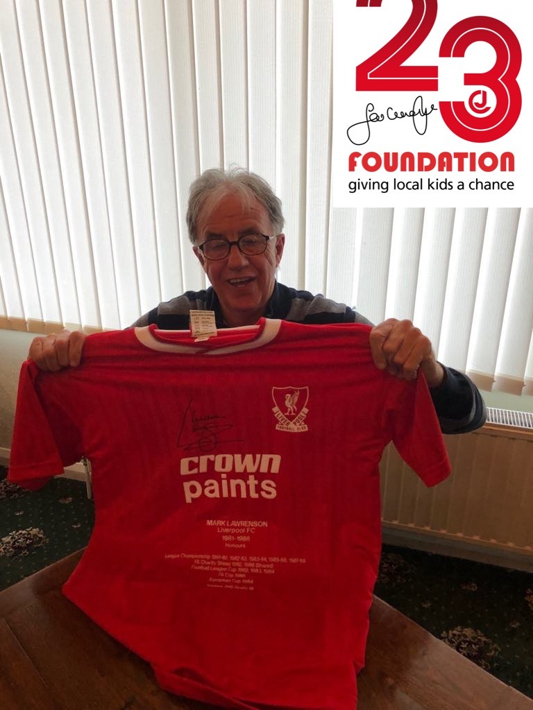 Mark Lawrenson Signed Honours Shirt - Image 3