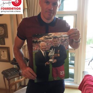 Roy Evans & Jamie Carragher Signed Print