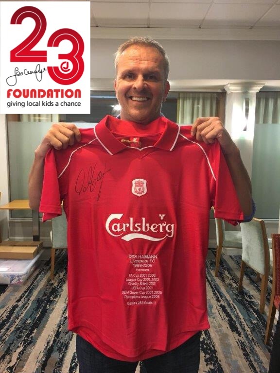 Didi Hamann Signed Honours Shirt