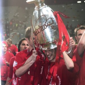Luis Garcia Signed Print (Champions League)