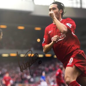 Luis Garcia Signed Print (Goal Celebration 2)