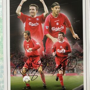 Vladimir Smicer and Patrick Berger Signed Montage (16x12)