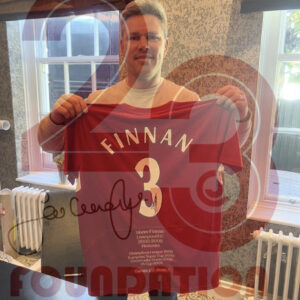 Steve Finnan Signed Honours Shirt