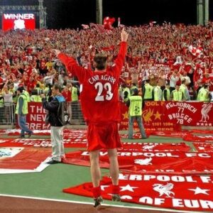 Carragher In Istanbul 2005 Limited Edition Print Signed By Jamie Carragher