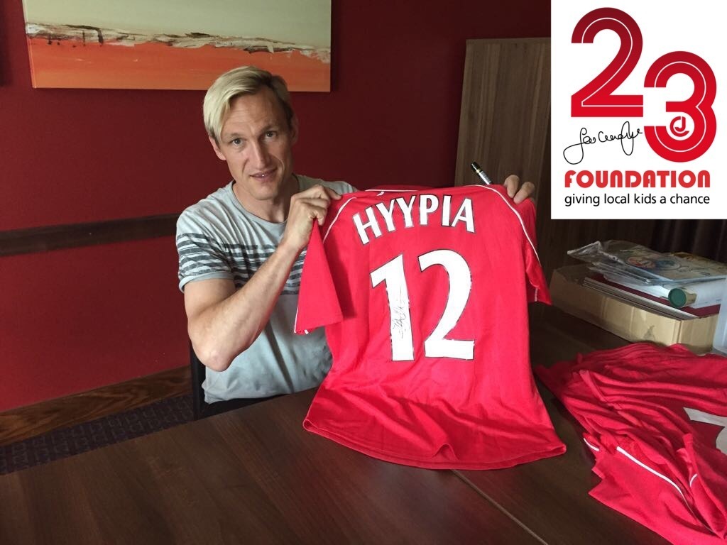 Sami Hyypia Signed Shirt