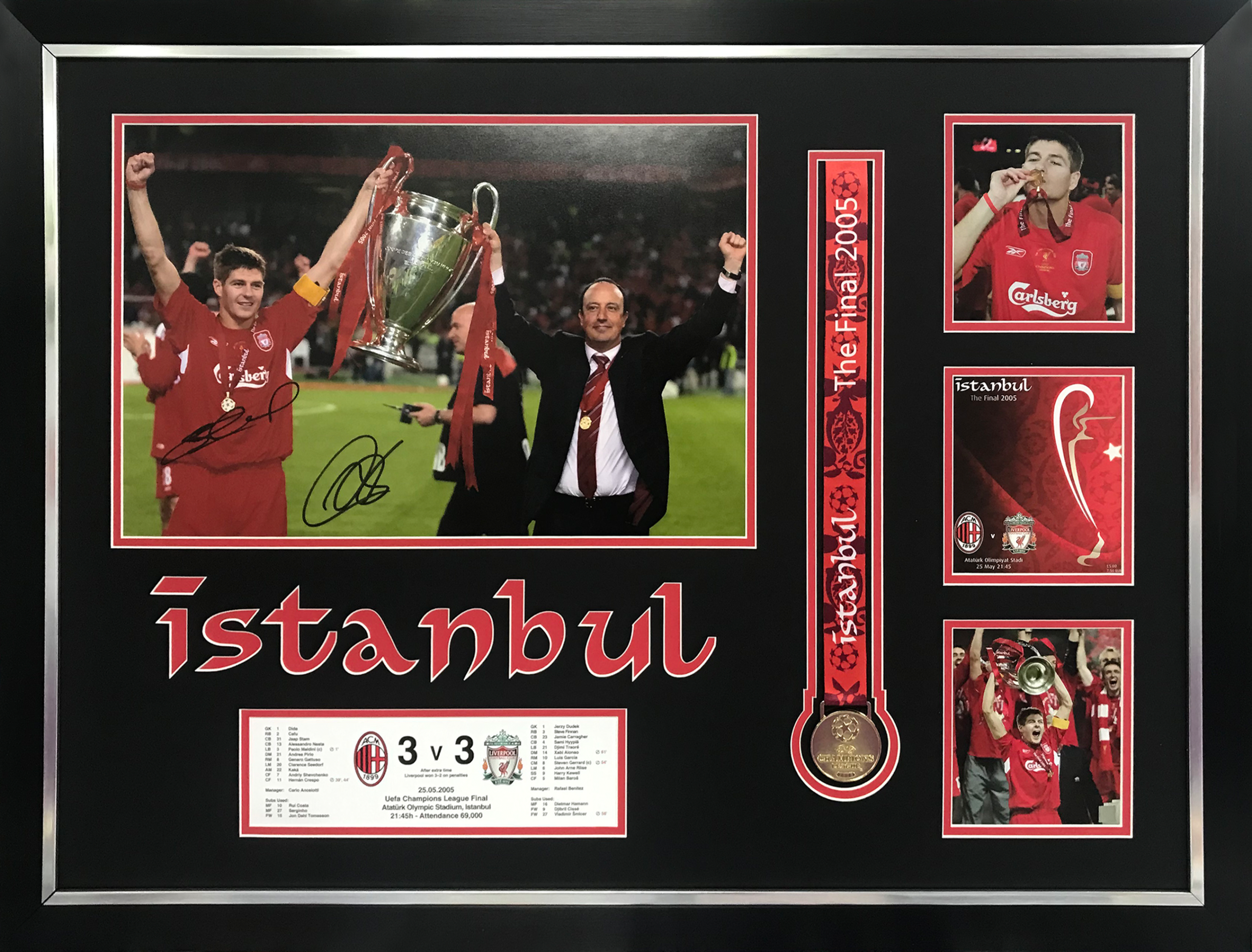 20 Year Anniversary Of Istanbul - Signed by Rafa and Stevie