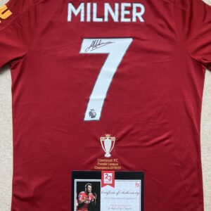 James Milner Premier League Champions Shirt